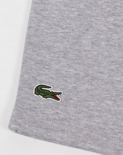 Lacoste Fleece-Shorts Grau meliert