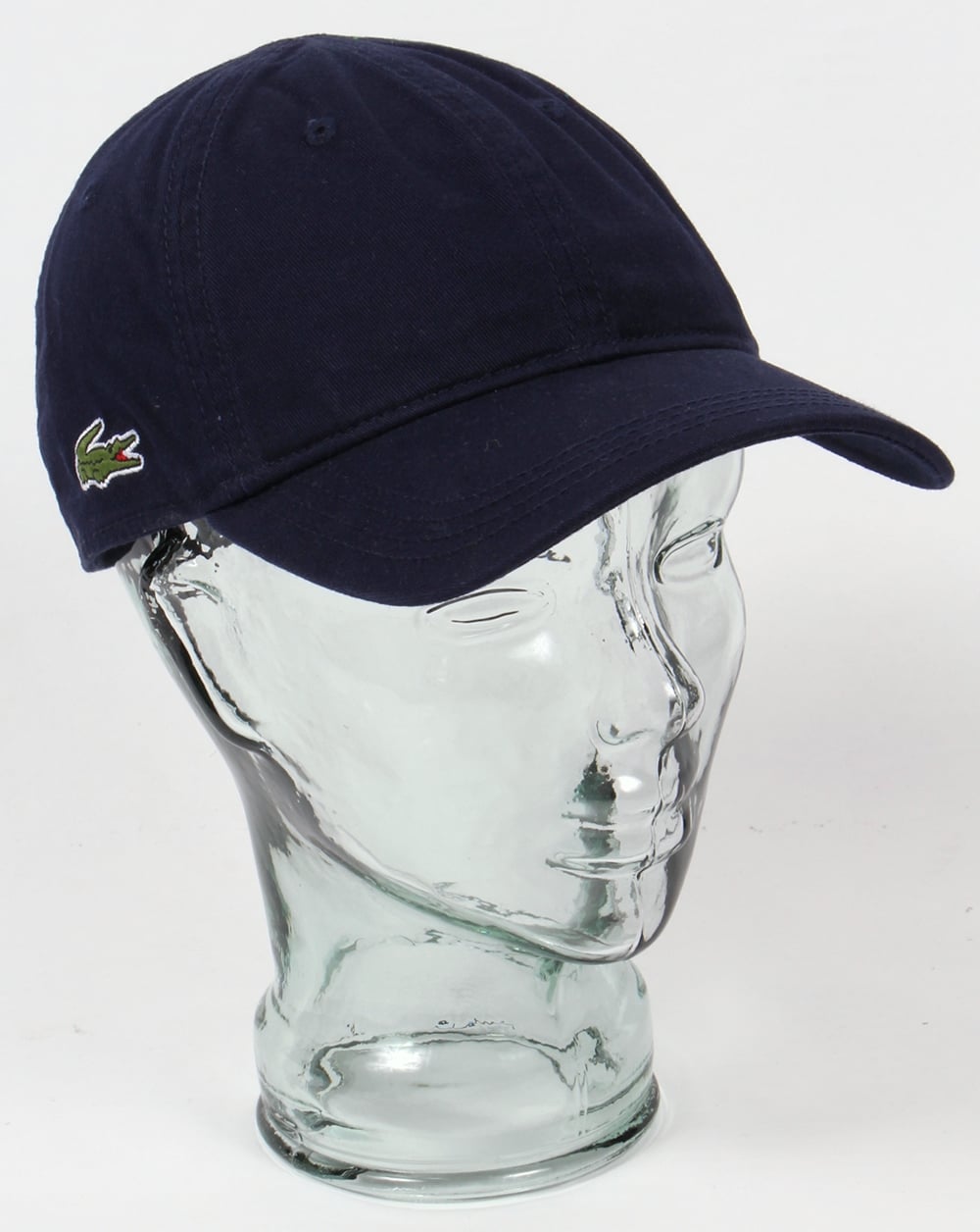 Lacoste Gabardine Baseballkappe Marine