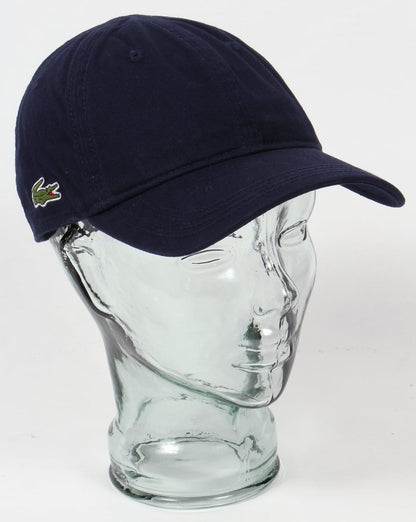Lacoste Gabardine Baseballkappe Marine