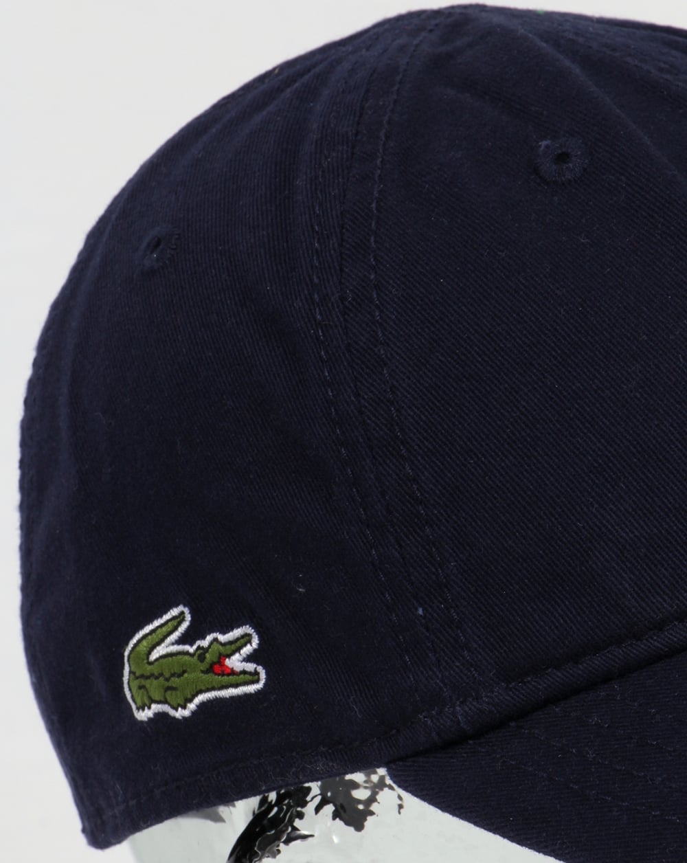 Lacoste Gabardine Baseballkappe Marine