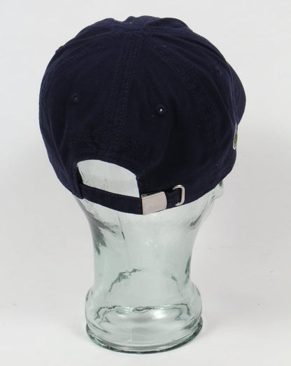 Lacoste Gabardine Baseballkappe Marine