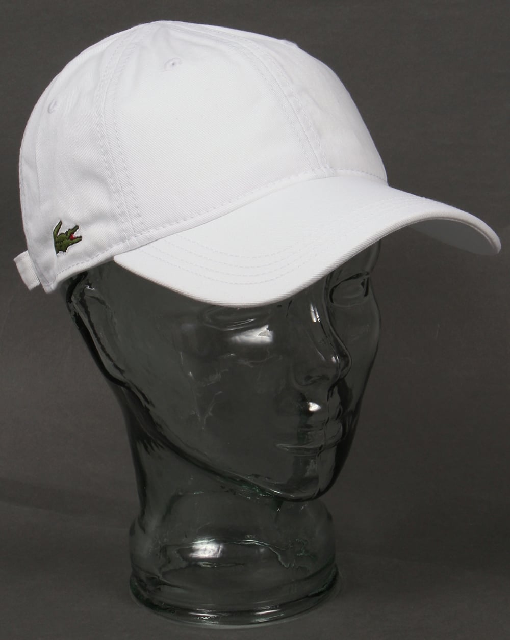 Lacoste Gabardine Baseballkappe Weiß