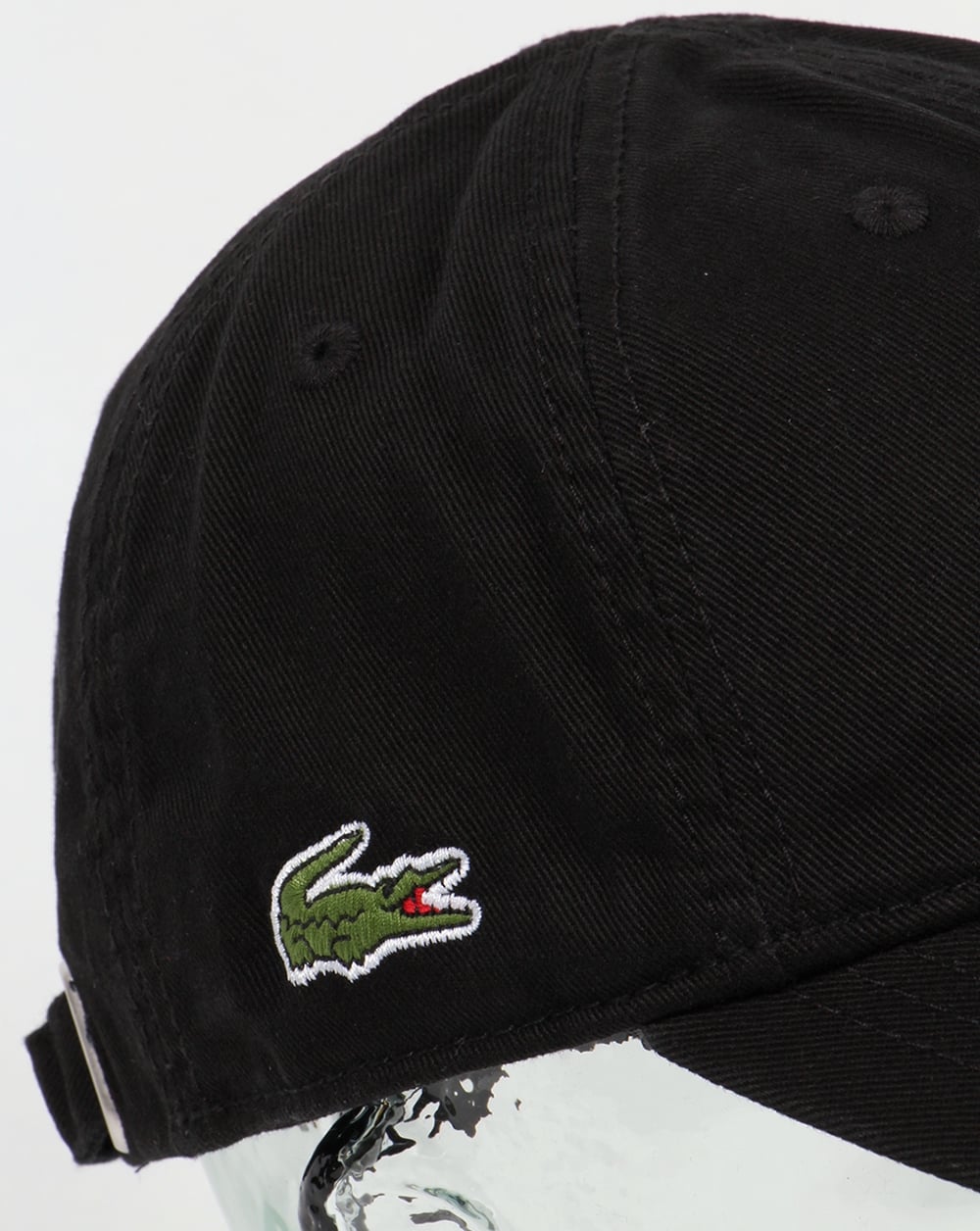 Lacoste Gabardine Baseballkappe Schwarz