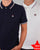 Fila Vintage Matcho 3 Polo Twin Pack White/Navy
