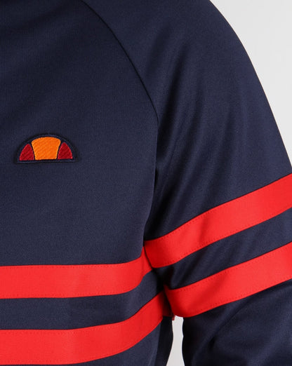 Ellesse Rimini Trainingsjacke Marineblau/Rot