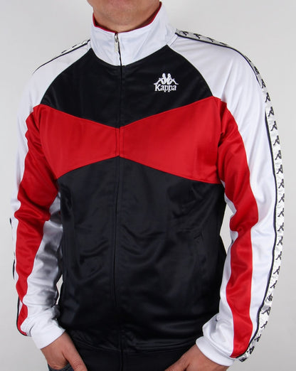 Robe Di Kappa Trafford Trainingsjacke Marineblau/Rot/Weiß