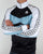 Robe Di Kappa Trafford Track Top Navy/Sky/White