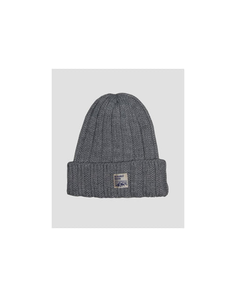 Mt Rainier Design Knit Beanie Grey