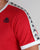 Robe Di Kappa Logo Ringer Taping T-shirt Red