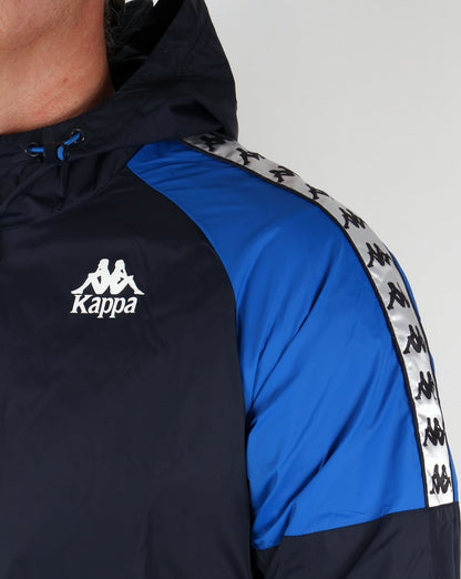 Robe Di Kappa Anfield Kapuzenjacke Marineblau/Königsblau