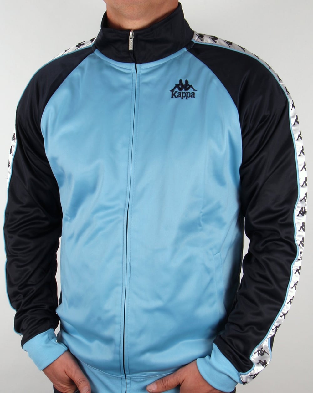 Robe Di Kappa Britannia Track Top Himmelblau/Marineblau