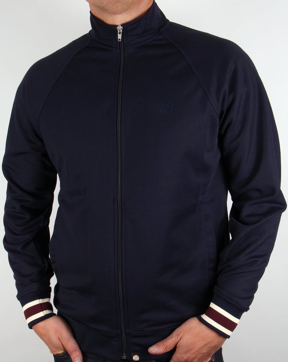 Pretty Green Forston Trainingsjacke, Marineblau