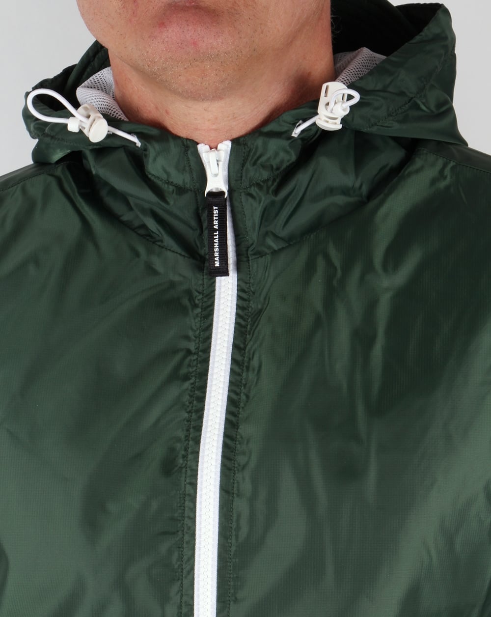 Marshall Artist Ripstop Light Shell Jacke Awaydays Grün