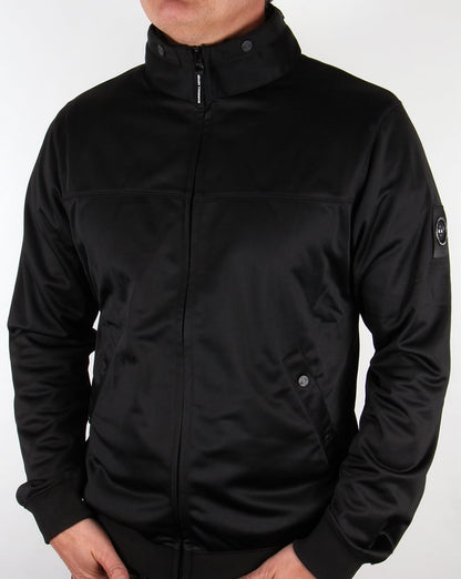 Marshall Artist Tricot Trainingsjacke Schwarz