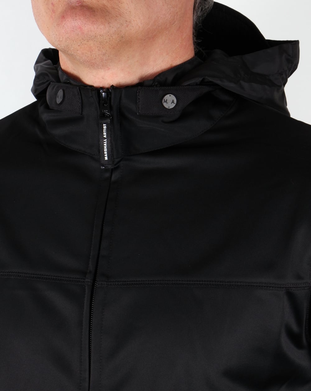 Marshall Artist Tricot Trainingsjacke Schwarz