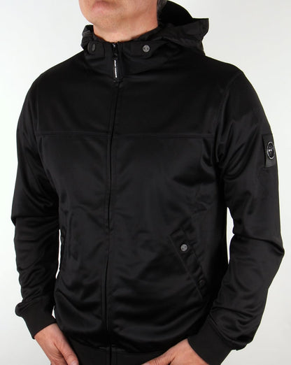 Marshall Artist Tricot Trainingsjacke Schwarz