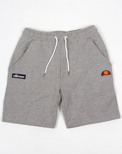Ellesse – Lounge-Shorts in Graumeliert
