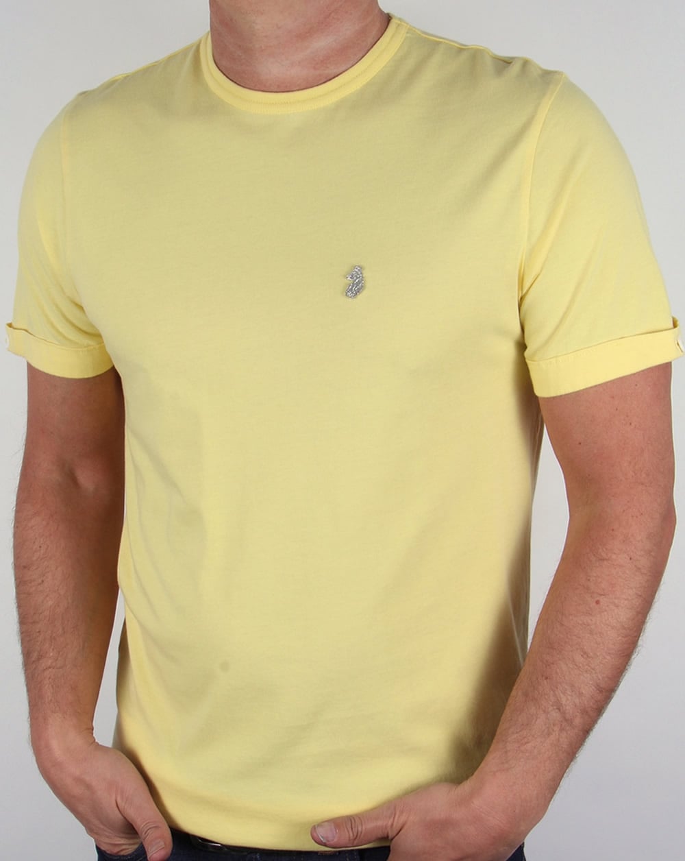 Luke Skinny Charmers T-Shirt Puderzitrone