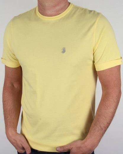 Luke Skinny Charmers T-Shirt Puderzitrone