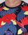 Luke Pollen Count Printed T-shirt Marina Navy