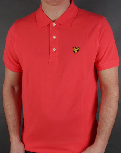 Lyle And Scott Poloshirt Zinnoberrot