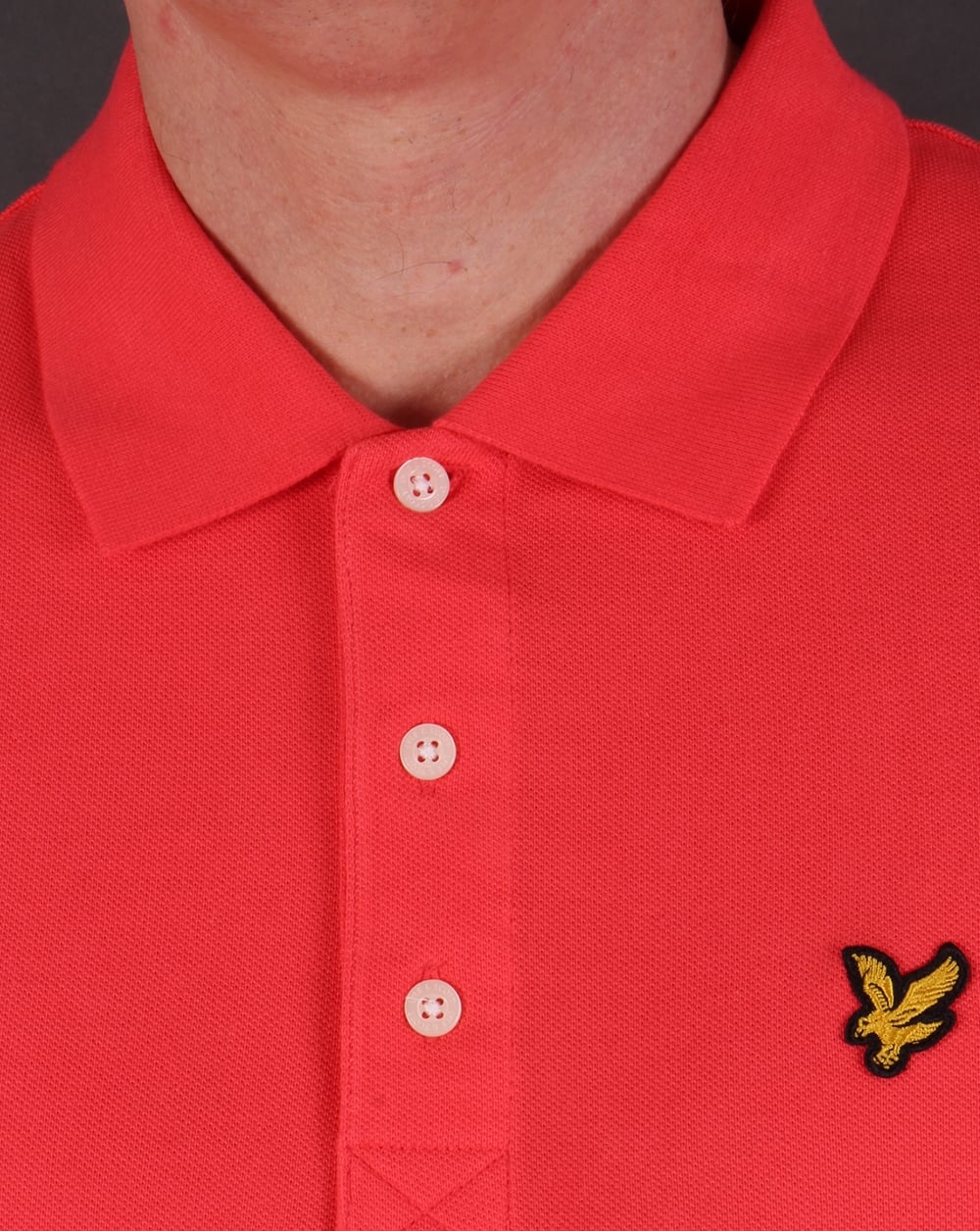 Lyle And Scott Poloshirt Zinnoberrot