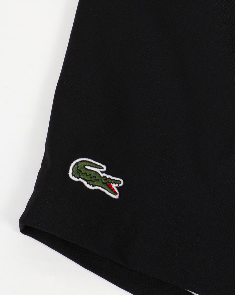 Lacoste Sport – Shorts mit Kordelzug und Diamanten in Schwarz