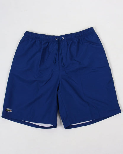 Lacoste Sport Diamond Shorts mit Kordelzug, Königsblau