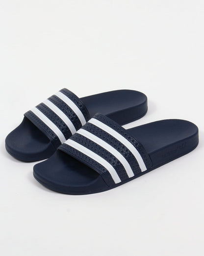Adidas Adilette Slider Marineblau/Weiß