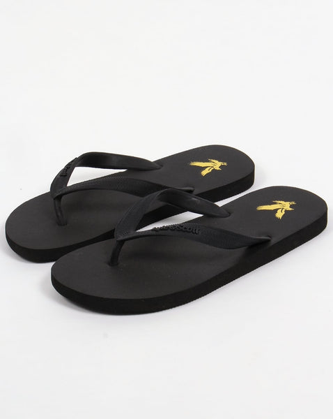 Lyle And Scott Brora Flip Flops Black