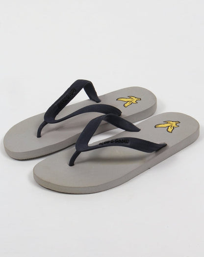 Lyle And Scott Brora Flip Flop Aluminiumgrau