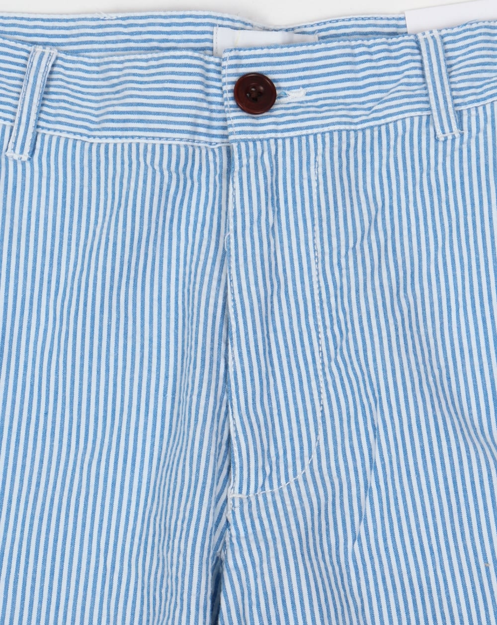 Farah Hawking Stripe Shorts Weiß/Blau