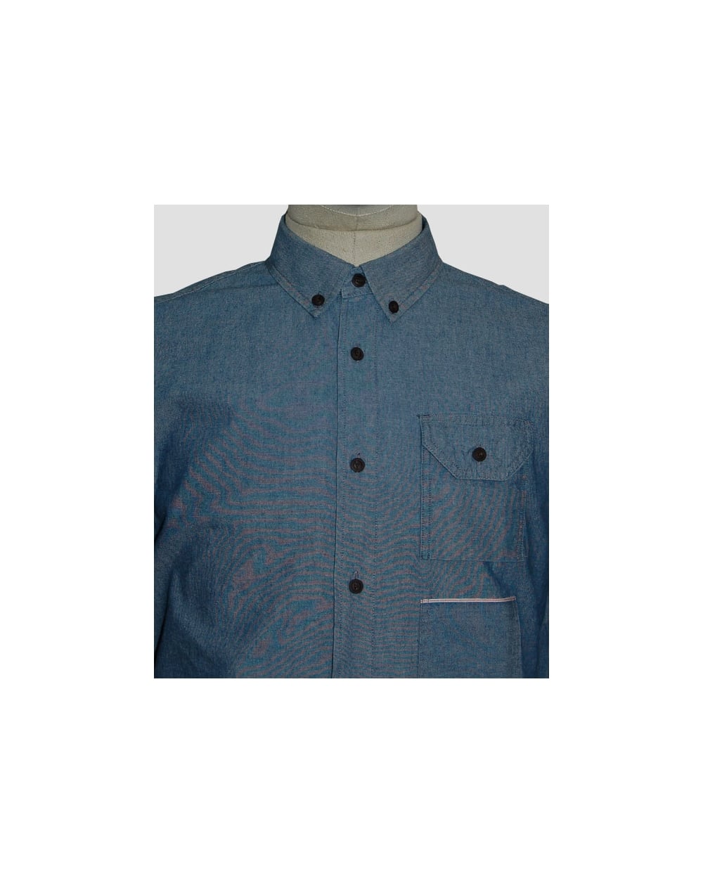 Penfield Helenby Selvedge Utility-Hemd Blau