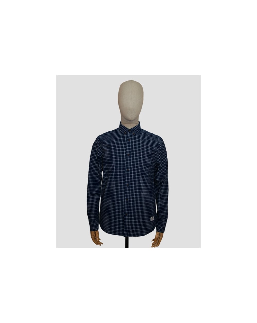 Penfield – Higbee – Kariertes Hemd in Marineblau