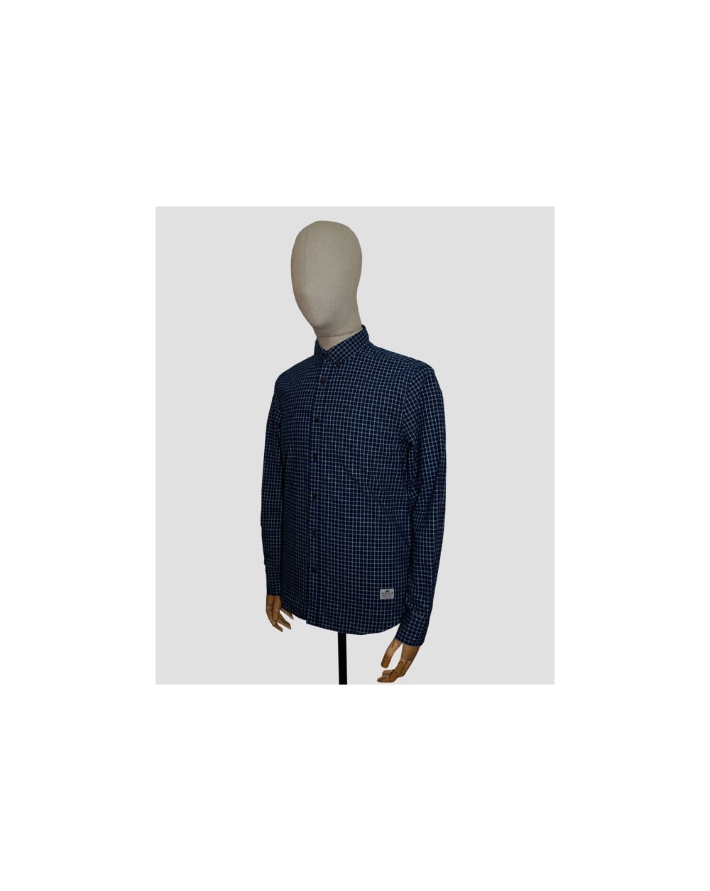 Penfield – Higbee – Kariertes Hemd in Marineblau