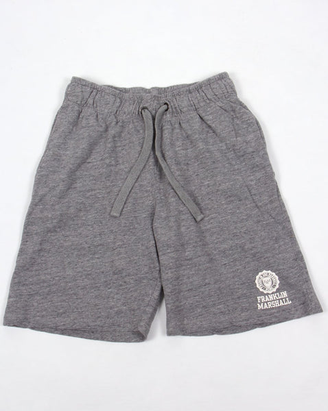 Franklin And Marshall Fleece Shorts Grey Marl