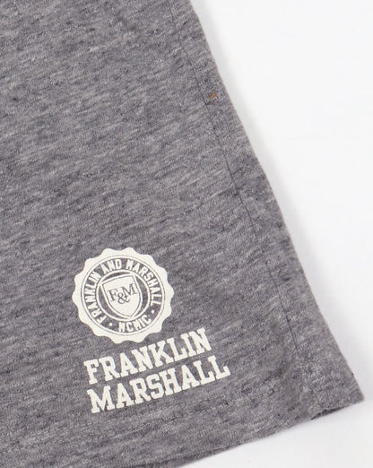 Franklin And Marshall Fleece-Shorts Graumeliert