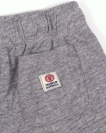 Franklin And Marshall Fleece-Shorts Graumeliert