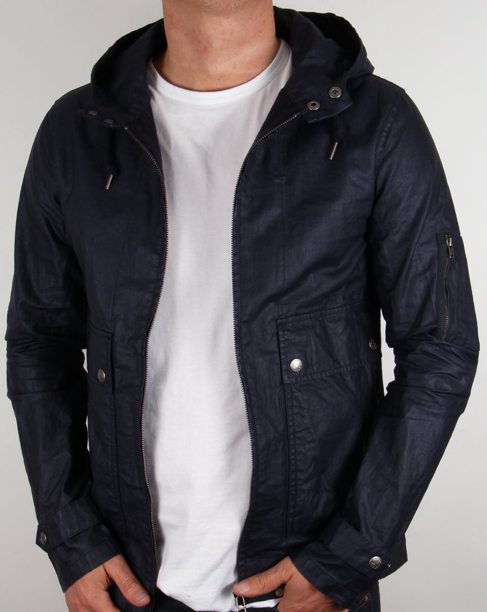 Pretty Green Wren Jacke Marineblau