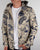 Pretty Green Wren Printed Jacket Navy/stone