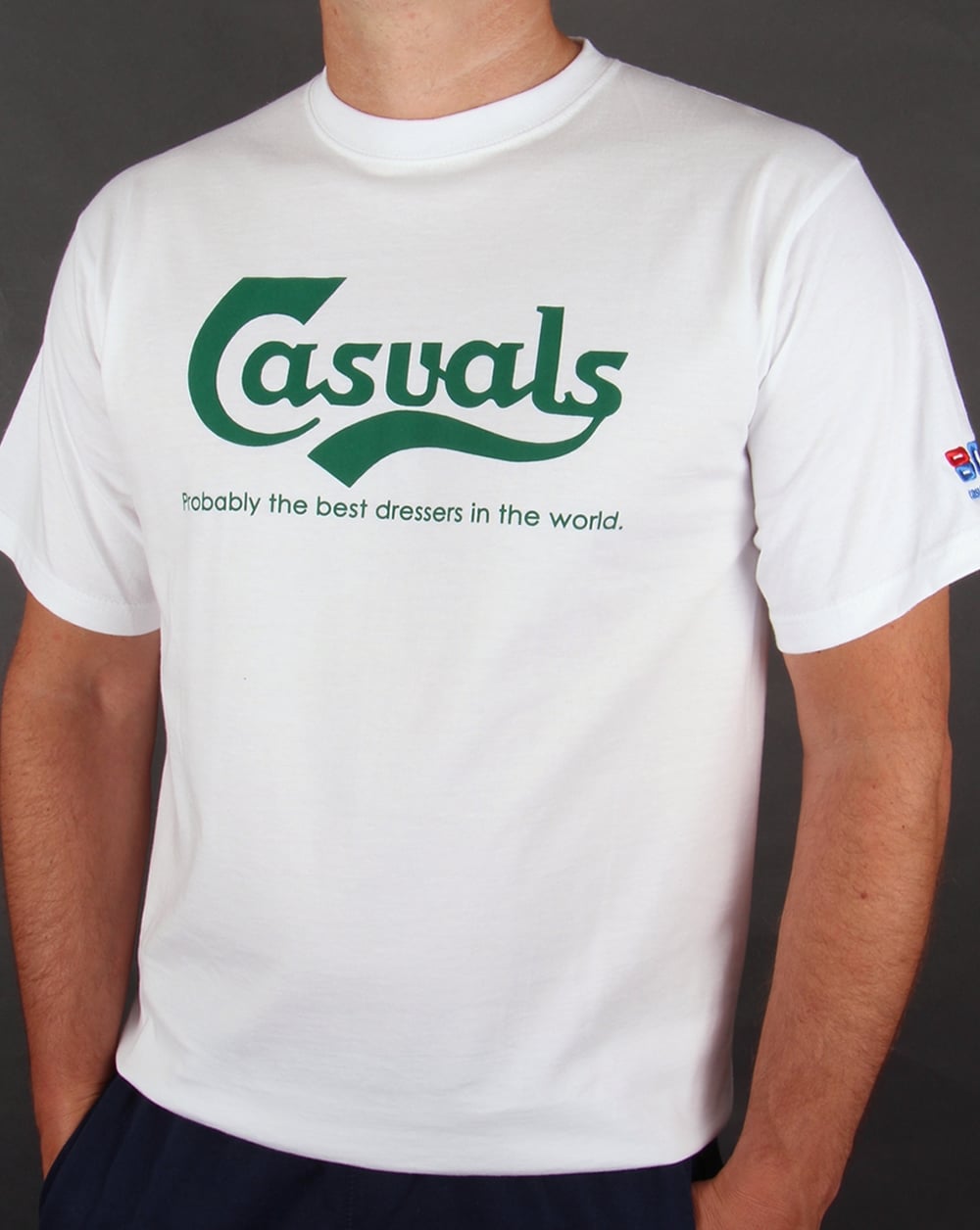 80er Casual Classics Casuals Best Dressers T-Shirt Weiß