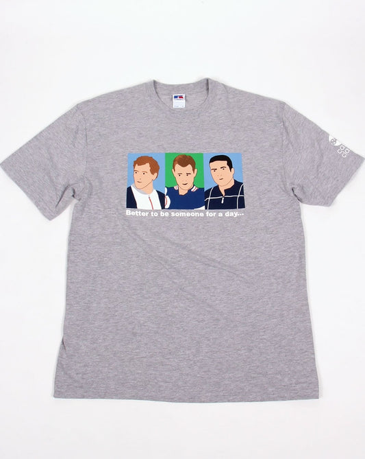 80s Casual Classics 80s Casual Classics Business Trio T-Shirt Graumeliert
