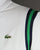 Lacoste Shoulder Stripe Track Top White/Green/Navy