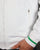 Lacoste Shoulder Stripe Track Top White/Green/Navy