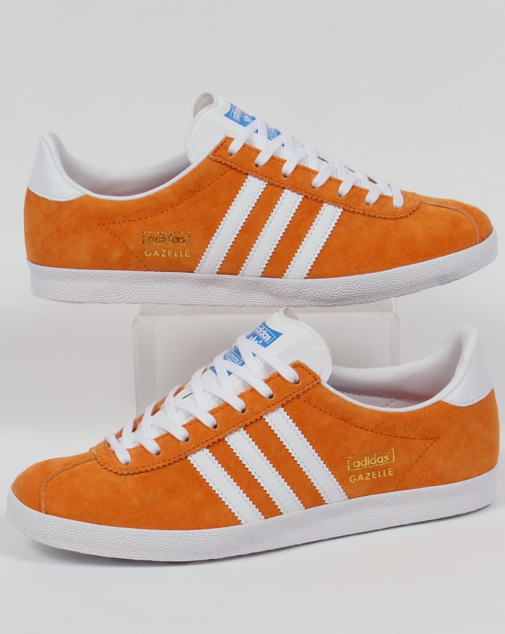 Adidas Gazelle OG Turnschuhe Leuchtend Orange/Weiß