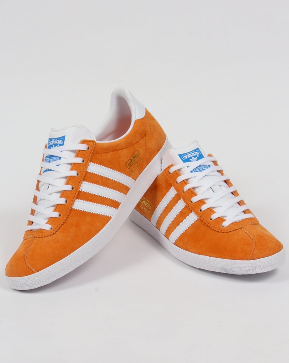 Adidas Gazelle OG Turnschuhe Leuchtend Orange/Weiß