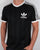 Adidas Old Skool 3 stripe T-Shirt Black