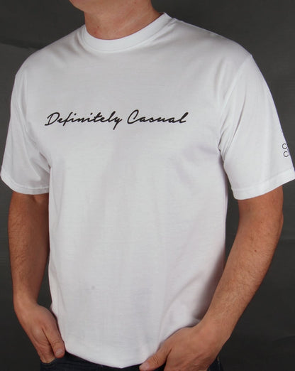 80er Casual Classics Definitely Casual T-Shirt Weiß
