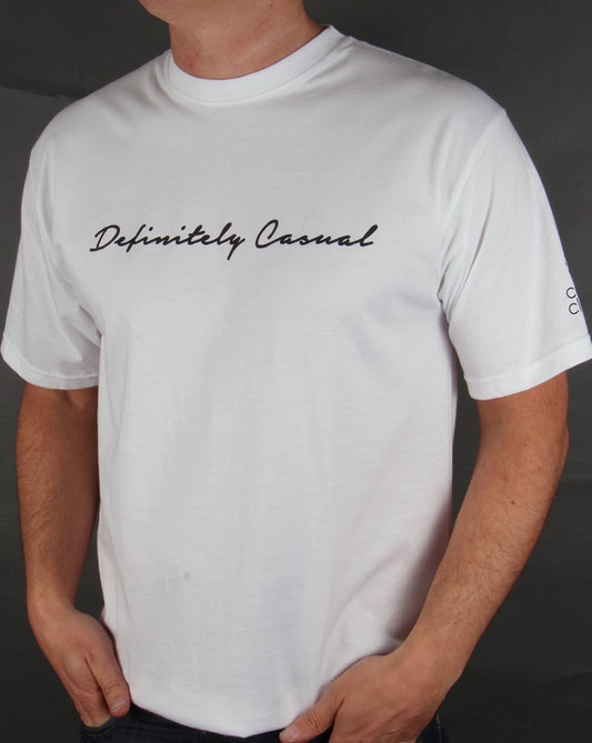 80s Casual Classics 80er Casual Classics Definitely Casual T-Shirt Weiß