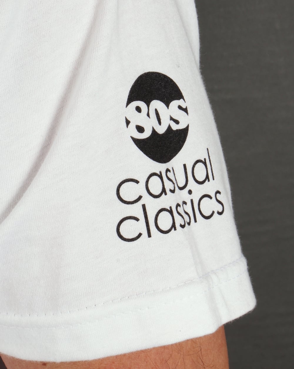 80er Casual Classics Definitely Casual T-Shirt Weiß
